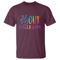 Adoption Foster Parents T Shirt Peace Out Foster Care