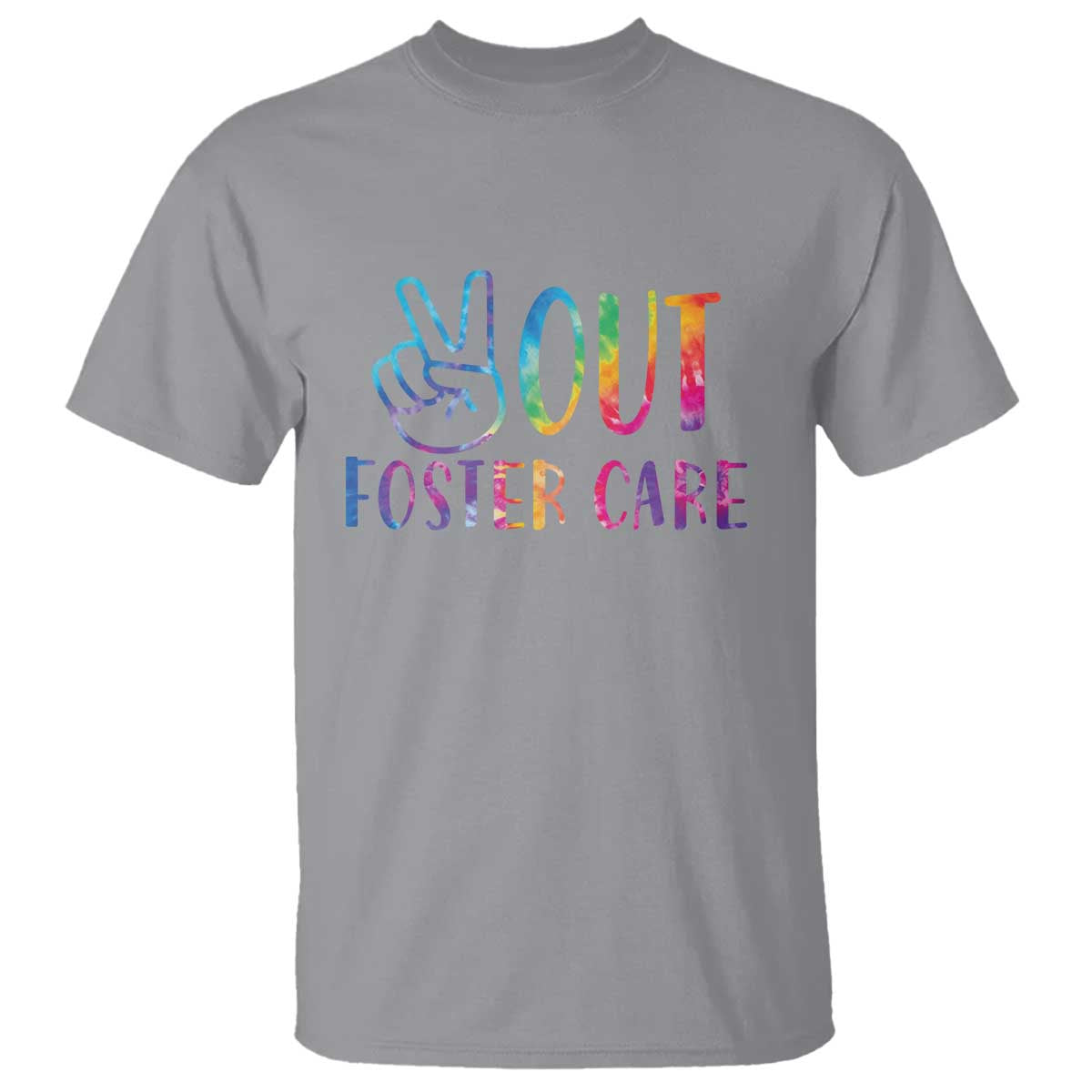 Adoption Foster Parents T Shirt Peace Out Foster Care