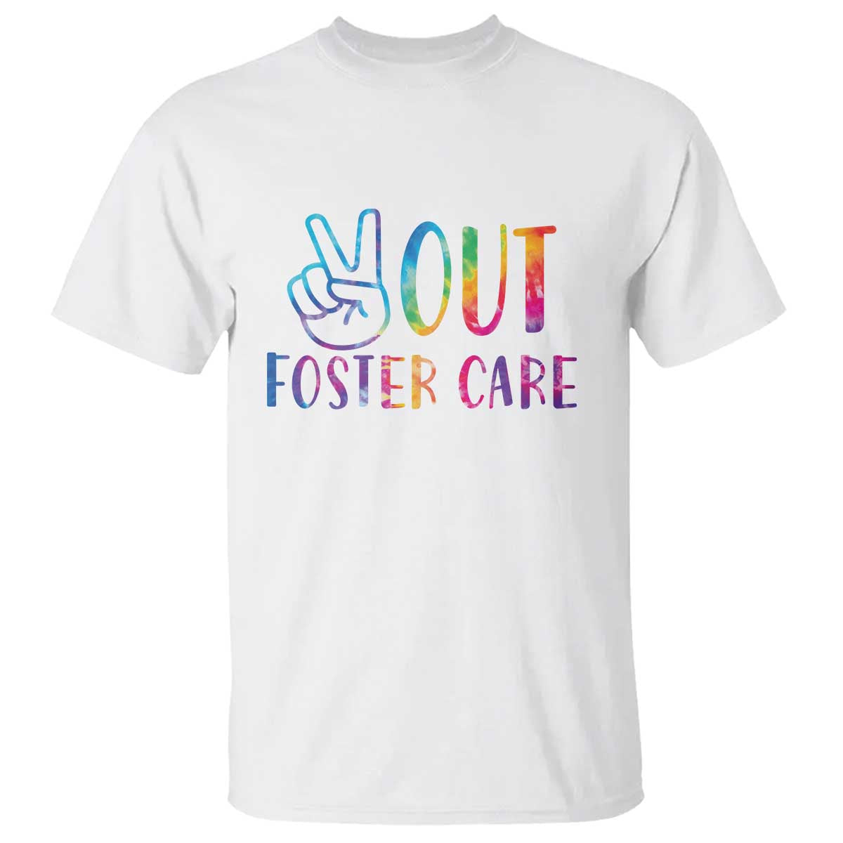 Adoption Foster Parents T Shirt Peace Out Foster Care