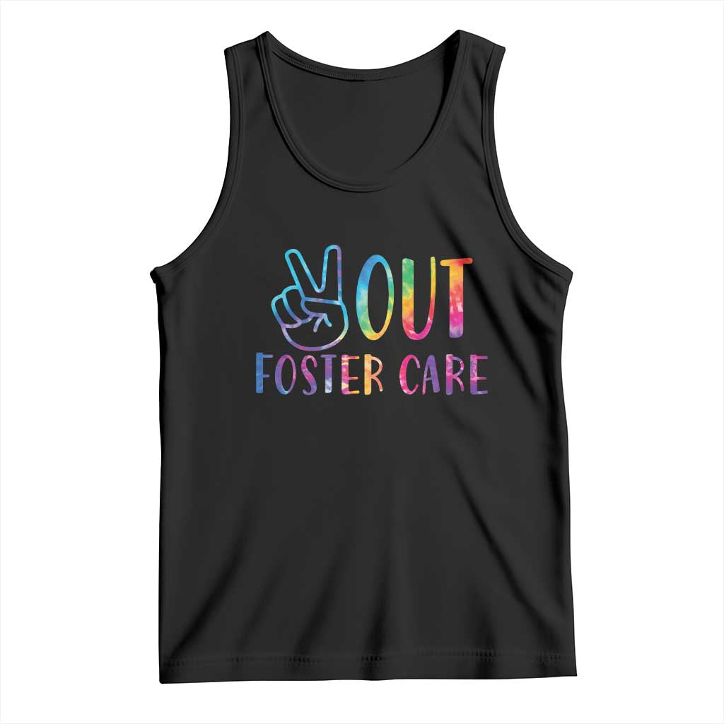 Adoption Foster Parents Tank Top Peace Out Foster Care