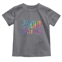 Adoption Foster Parents Toddler T Shirt Peace Out Foster Care