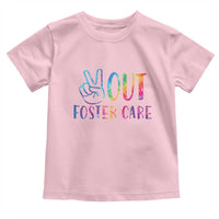 Adoption Foster Parents Toddler T Shirt Peace Out Foster Care