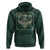 Funny Skull Moth Hoodie There Is No Beauty Without Some Strangeness Edgar Poe