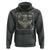 Funny Skull Moth Hoodie There Is No Beauty Without Some Strangeness Edgar Poe