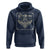 Funny Skull Moth Hoodie There Is No Beauty Without Some Strangeness Edgar Poe
