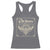 Funny Skull Moth Racerback Tank Top There Is No Beauty Without Some Strangeness Edgar Poe