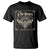 Funny Skull Moth T Shirt There Is No Beauty Without Some Strangeness Edgar Poe