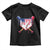 Funny Ice Cream Baseball Drip American Flag Toddler T Shirt 4th Of July