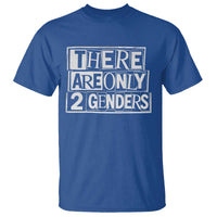 Funny There Are Only 2 Genders Male And Female T Shirt