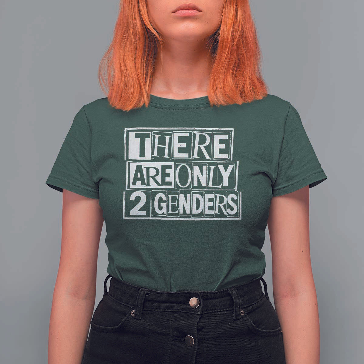 Funny There Are Only 2 Genders Male And Female T Shirt For Women