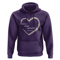 Pearls Are Always Appropriate Hoodie Jacqueline Kennedy Quotes