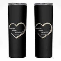 Pearls Are Always Appropriate Skinny Tumbler Jacqueline Kennedy Quotes