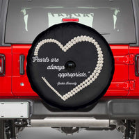 Pearls Are Always Appropriate Spare Tire Cover Jacqueline Kennedy Quotes TS11