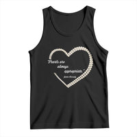 Pearls Are Always Appropriate Tank Top Jacqueline Kennedy Quotes