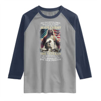 Only Two Defining Forces have Ever Offered To Die For You Jesus Christ And The Veteran Raglan Shirt