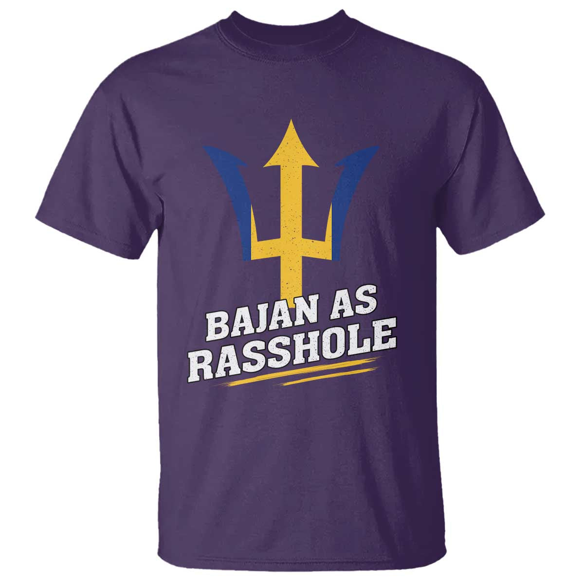 Funny Bajan As Rasshole T Shirt Barbados Tridents