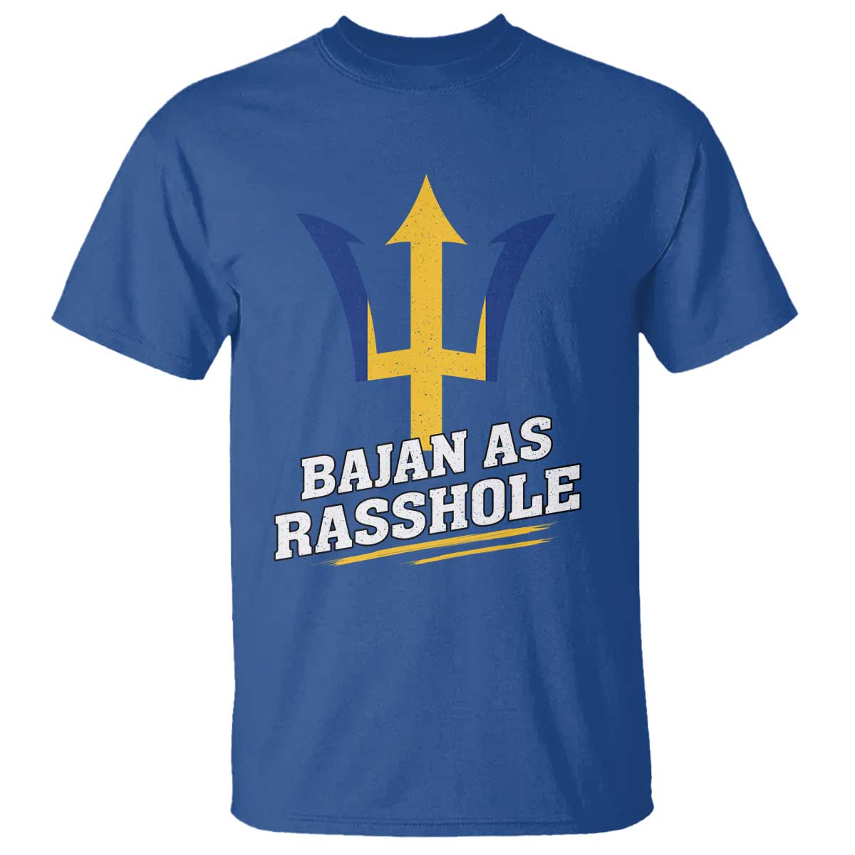 Funny Bajan As Rasshole T Shirt Barbados Tridents