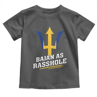 Funny Bajan As Rasshole Toddler T Shirt Barbados Tridents