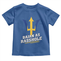 Funny Bajan As Rasshole Toddler T Shirt Barbados Tridents