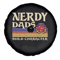 Nerdy Dad Spare Tire Cover Funny Fathers Day RPG Gaming D20 Tabletop