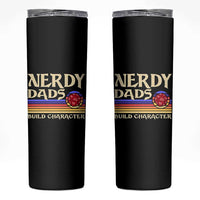 Nerdy Dad Skinny Tumbler Funny Fathers Day RPG Gaming D20 Tabletop