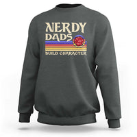 Nerdy Dad Sweatshirt Funny Fathers Day RPG Gaming D20 Tabletop