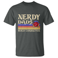Nerdy Dad T Shirt Funny Fathers Day RPG Gaming D20 Tabletop