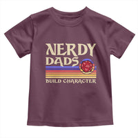 Nerdy Dad Toddler T Shirt Funny Fathers Day RPG Gaming D20 Tabletop