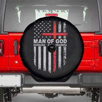 Man of God Husband Dad Protector Spare Tire Cover Christian Dad Fathers Day