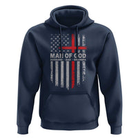 Man of God Husband Dad Protector Hoodie Christian Dad Fathers Day