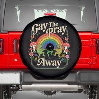 Gay The Pray Away Queer Frog LGBTQ Spare Tire Cover