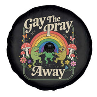 Gay The Pray Away Queer Frog LGBTQ Spare Tire Cover