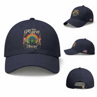 Gay The Pray Away Queer Frog LGBTQ Baseball Cap