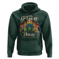 Gay The Pray Away Queer Frog LGBTQ Hoodie