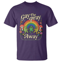 Gay The Pray Away Queer Frog LGBTQ T Shirt