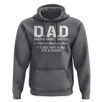 Dads Against Diapers It's Not Just A Job It's A Doody Hoodie Funny Gun New Dad
