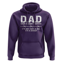 Dads Against Diapers It's Not Just A Job It's A Doody Hoodie Funny Gun New Dad