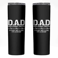 Dads Against Diapers It's Not Just A Job It's A Doody Skinny Tumbler Funny Gun New Dad