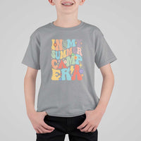In My Summer Camp Era T Shirt For Kid Camper Retro Groovy Summer Vacation - Wonder Print Shop