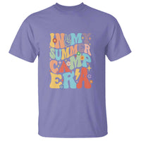 In My Summer Camp Era T Shirt Camper Retro Groovy Summer Vacation - Wonder Print Shop