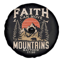 Faith Can Move Mountains Spare Tire Cover Religious Christian Camping - Wonder Print Shop