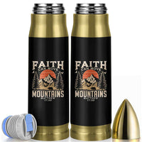 Faith Can Move Mountains Bullet Tumbler Religious Christian Camping - Wonder Print Shop