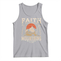 Faith Can Move Mountains Tank Top Religious Christian Camping - Wonder Print Shop
