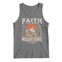 Faith Can Move Mountains Tank Top Religious Christian Camping - Wonder Print Shop