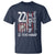 Suicide Awareness PTSD Veteran T Shirt 22 A Day Is Too Many Vintage American Flag - Wonder Print Shop