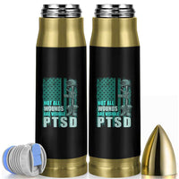 PTSD Awareness Not All Wounds Are Visible Bullet Tumbler PTSD Veteran Military Soldier - Wonder Print Shop