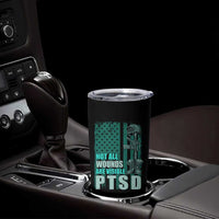 PTSD Awareness Not All Wounds Are Visible Tumbler Cup PTSD Veteran Military Soldier - Wonder Print Shop