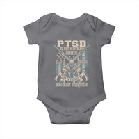 PTSD Veteran Baby Onesie PTSD Is Not A Sign Of Weakness It Is A Sign Of Absolute Strength - Wonder Print Shop