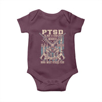 PTSD Veteran Baby Onesie PTSD Is Not A Sign Of Weakness It Is A Sign Of Absolute Strength - Wonder Print Shop