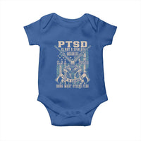 PTSD Veteran Baby Onesie PTSD Is Not A Sign Of Weakness It Is A Sign Of Absolute Strength - Wonder Print Shop